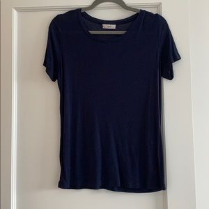 Navy short sleeve shirt